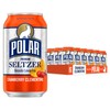 Polar Seltzer Water Cranberry Clementine, 12 fl oz cans, 18