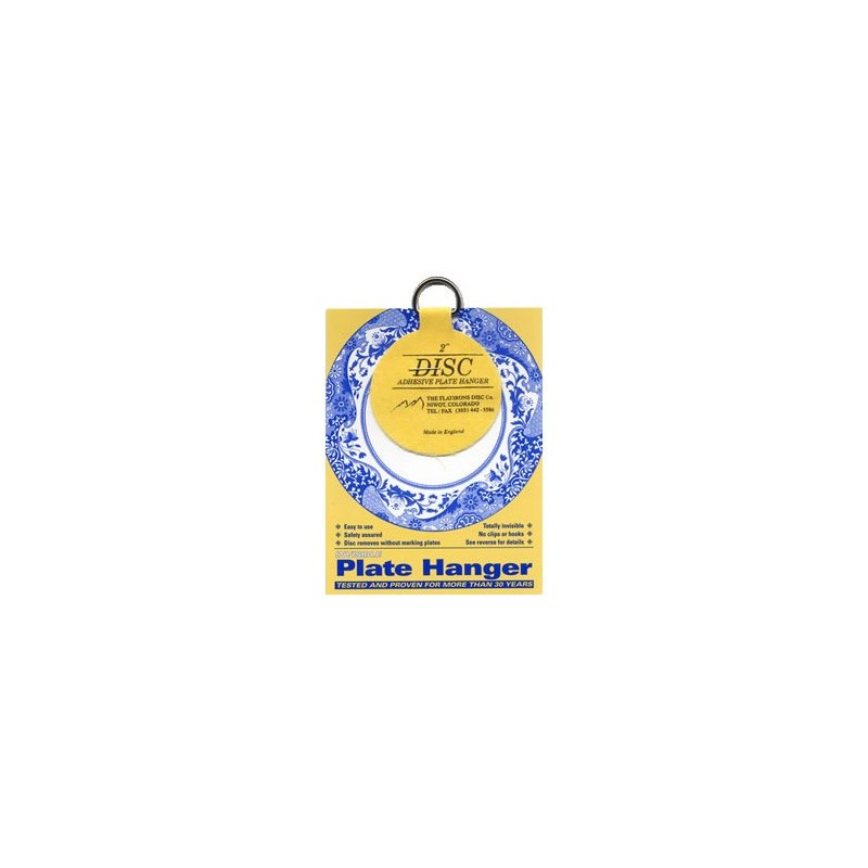Flatiron Disc Invisible Plate Hanger, 2-Inch