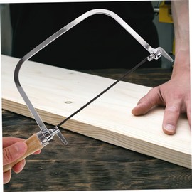 DOITOOL 2sets Multi-blade Hand Saw Scroll Saw Machine Portable Woodworking Jewelry Tool Diy Bow Jewelry Hand Tools U-shape Wood Handle