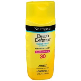 Neutrogena Beach Defense Water + Sun Protection Sunscreen Lotion SPF 30 6.7 OZ