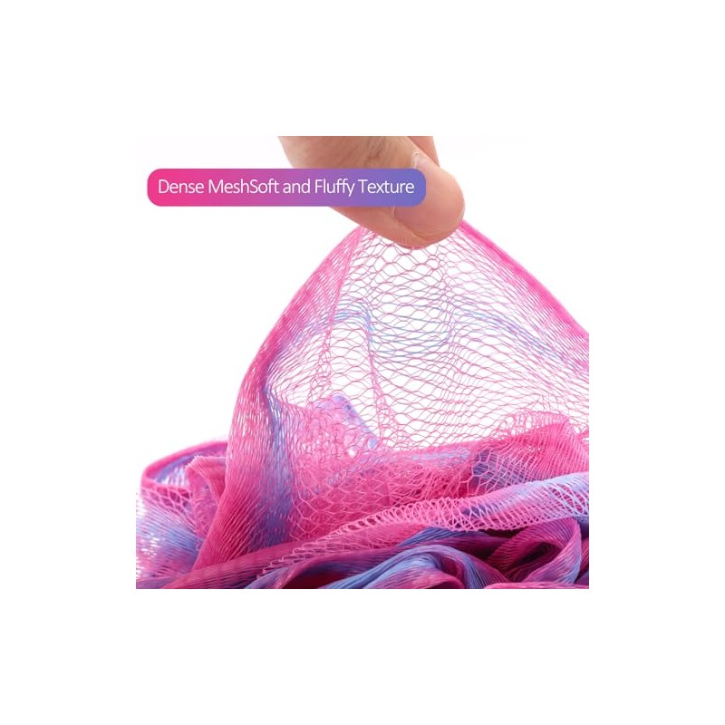 Btyms Juego Esponjas Baño Diferentes Bonitos Colores Gran Tamaño Cada