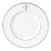 Lenox Federal Platinum Block Monogram Dinnerware Accent Plate, B