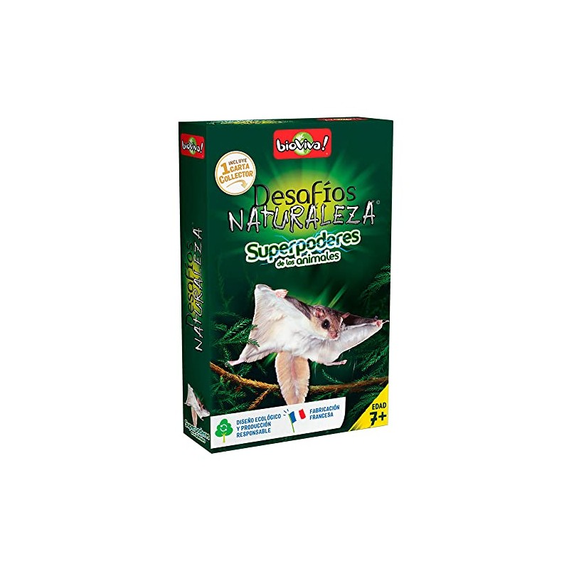 Bioviva Superpowers of the Animals - Card Game in Spanish