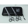 Pakden Professional Hair Cutting Kit - 6.5" Right-Handed Japanese 440C