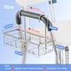 YUOROS Shower Caddy Hanging, 304 Stainless Steel Showers Organizer Rack