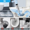 WOHPW Toilet Plunger, High Pressure Toilet Plunger Toilet Auger Air