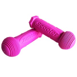 Joofang 2 Pcs (One Pair) Soft Handle T-Bar Grips for Kids Scooter, Deluxe Handlebar and Bicycle, Non-Slip Rubber, Hand Grip Comfortable, Soft TRP Grips