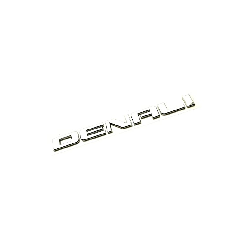 3pcs Denali Nameplate Emblems Badge Replacement for Gm 07-16 Yukon