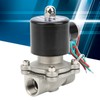 Solenoid Valve DirectActing Stainless Steel Normally Closed Industrial Supplies 2W16015B(AC