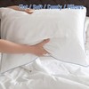 SILUI Flat Soft Thin Pillows Queen Size Set of 2