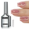 Vishine 16ml Cat Eye Gel Nail Polish, Gold Glitter Sheer