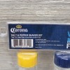 Corona Extra Beer Bucket Bottle Opener Glasses Salt Pepper Shakers