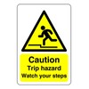 Safety First Display LTD Caution trip hazard watch your steps
