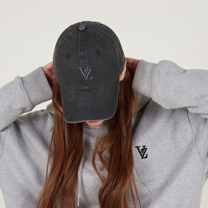 VARZAR Bazaar 3D Monogram Pigment Over Fit Ball Cap, 6
