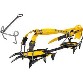 Grivel Air Tech DualMatic Evo Mountaineering Crampons, Plain