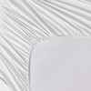 AMEHA Double Fitted Sheet - Whitw Bed Sheets Extra Deep