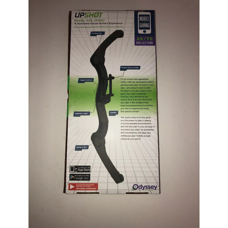 Odyssey Toys New Odyssey UPSHOT Smart Bow & Arrow Handheld