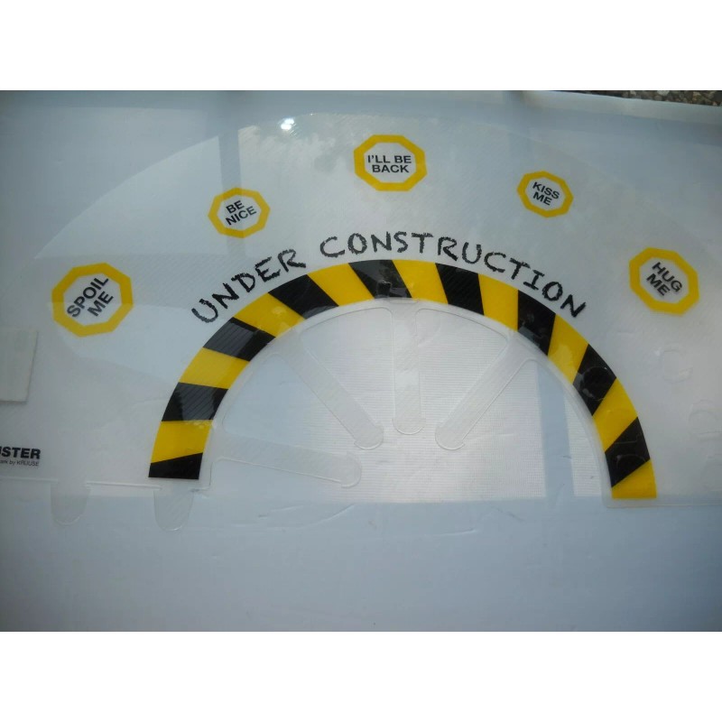 Buster Dog Cone Rehab Collar Under Construction 20 Cm NEW!!