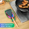 BETTWILL Rainbow Spoon Rest for Stove up, Stainless Steel Spoon