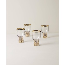 Lenox 897412 Tuscany Classics Gold Frost Wine Glasses, Set of 4