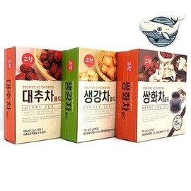 아침 건강 쌍화 대추 생강차 15개입 간편한 Morning Health Ssanghwa Jujube Ginger Tea 15 Pack Convenient