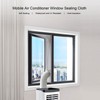 Portable Air Conditioner Window Sealing Cloth Universal AC Window Frame