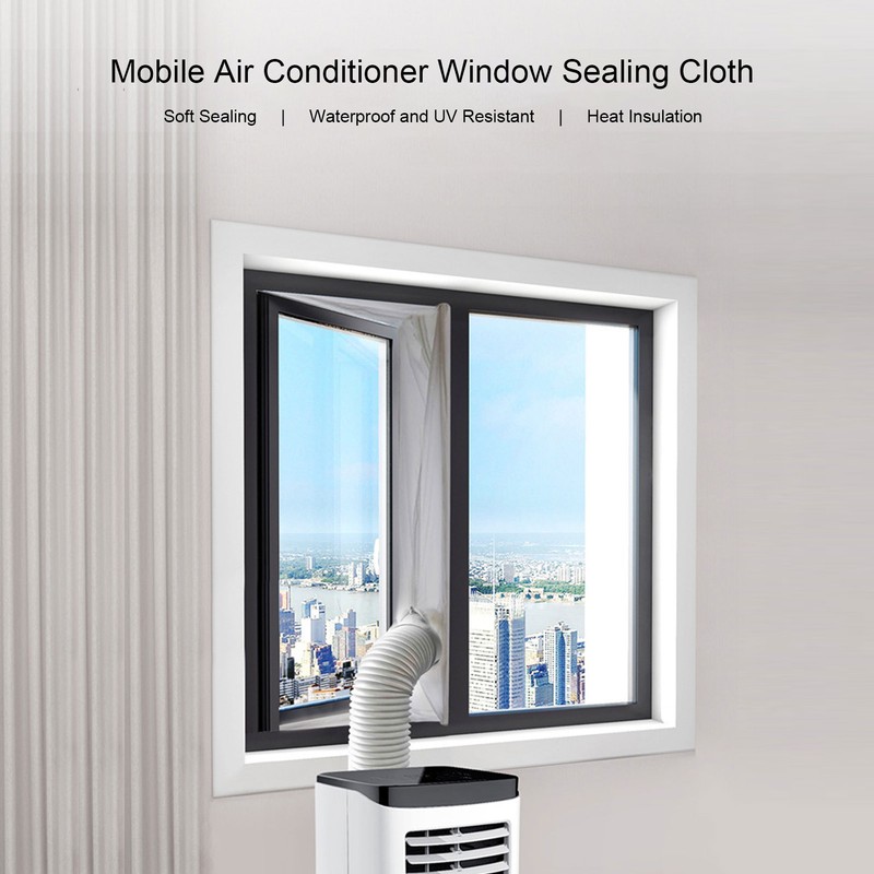 Portable Air Conditioner Window Sealing Cloth Universal AC Window Frame