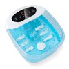COSTWAY Foot Spa Bath Massager, with Heat, Bubbles & Vibration