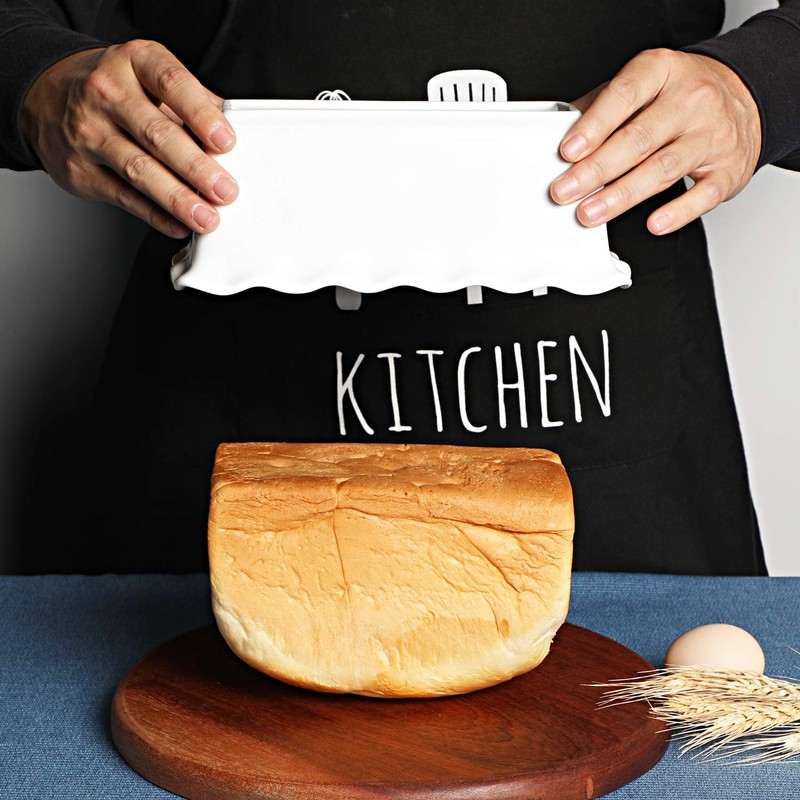 HAOTOP Porcelain Nonstick Baking Bread Loaf Pan, 8.5 x 5
