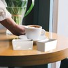 Zerodeko 2Pcs Ceramic Sugar Packet Holder Sugar Packet Storage Packet