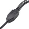 OLLGEN OBD2 Splitter Cable,OBD-II Extension Cable,1 Male to 3 Female