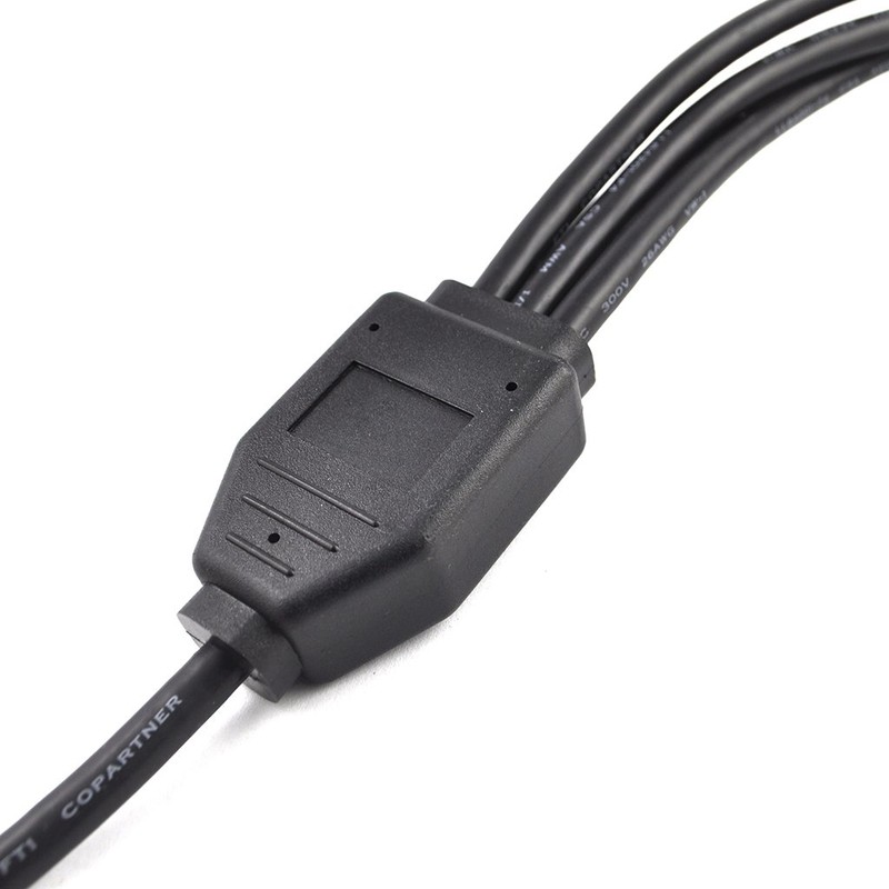 OLLGEN OBD2 Splitter Cable,OBD-II Extension Cable,1 Male to 3 Female