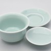 Tenka Tea Gyo Shoshin Lid Bowl (Brother Kiln Powder) 4.2