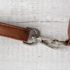 Snap Hook with Screw Clasp, 6 Pieces, 13 mm D-Ring with Carabiner Hook, Pocket Carabiner 360° Rotating Eye Ring, Metal Strap Buckle with Hook for Crafts, Carrying Strap Lobster Clasp