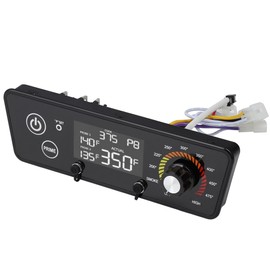 Digital Thermostat Pit Boss Control Board, Temperature Control Board Replacement for Wood Pellet Grill Tailgater P7-340, Lexington P7-540, Classic P7-700, Austin XL P7-1000, 440FB1 Matte Black