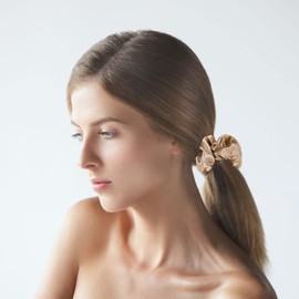 ChouchouClip satin Hair ties for women, 8 pieces (Assorted colors)