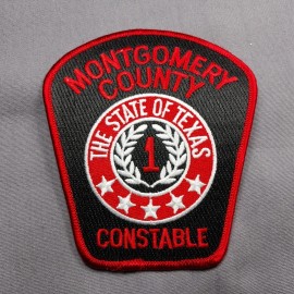 Montgomery County Constable TX Texas Law Enforcement 4.5" Shoulder Patch