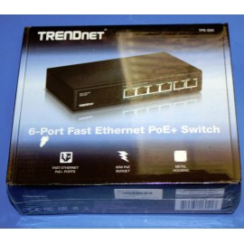 TRENDnet TPE-S50 6-Port Fast Ethernet PoE+ Switch