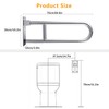 29.5 INCH Toilet Grab Bar Stainless Steel Handicap Rails Grab