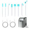 XANGNIER Ice Machine Cleaner Brush Kits,Countertop Ice Maker Cleaning Tools