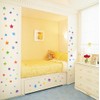 Adhesivos decorativos para pared (123 adhesivos), diseño de estrellas, Una