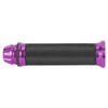 7/8' Motorcycle Handlebar Grips, CNC Aluminum Universal Anti Slip Rubber