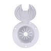 RecPro RV Camper Trailer Motorhome Power Cord Hatch/Cover (White) |