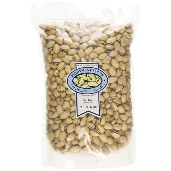 Fiddyment Farms 3lb Unsalted In-shell Pistachios