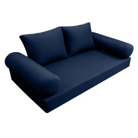 Unbranded |SLIPCOVER ONLY|S1 Daybed Mattress Bolster Backrest Covers Knife Edge Crib AD101