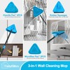 TidyBliss Wall Mop Cleaner with Long Handle 80”, Ceiling Duster