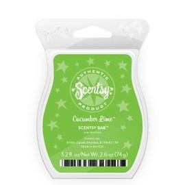 Scentsy Cucumber Lime Bar