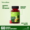 NEWELLME Sugar-Free Apple Cider Vinegar (ACV) Gummies with The Mother