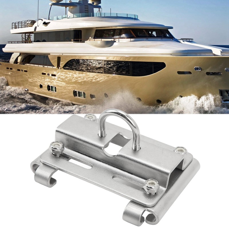 Rail Mount Anchor Bracket Marine Grade Stainless Steel Vertical Mount