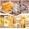 Límite-MX Rallador de Queso Multipropósito Inoxidable Rollador Verduras Espiral Multifuncional,Con